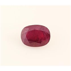 Loose Gemstone Faceted Ruby Corrundum