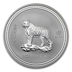 2010 1 oz Silver Lunar Year of the Tiger (Series I)