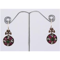 Natural Stone Antique Design Dangle Earring
