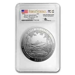 2013 5oz Silver ATB - White Mountain MS-69 DMPL(FS) PCG