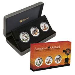 2012 1/2 oz Silver Australian Outback Collection - 3 co