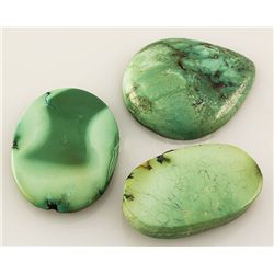 Natural Turquoise 214.30ctw Loose Gemstone 3pc Big Size