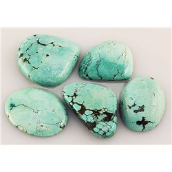 Natural Turquoise 127.87ctw Loose Small Gemstone Lot of