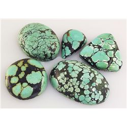 Natural Turquoise 134.36ctw Loose Small Gemstone Lot of