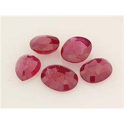 Mix Loose Gemstone Faceted Ruby Corrundum