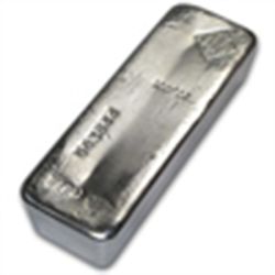 100 oz Johnson Matthey Silver Bar (Serial # / Canada) .