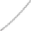 Image 1 : Fancy Rolo Sterling Silver Necklace - 18 in.