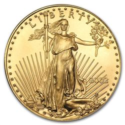 2002 1 oz Gold American Eagle - Brilliant Uncirculated