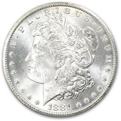 1881-CC Morgan Dollar - Brilliant Uncirculated