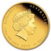 Image 1 : 2013 1/10 oz Proof Gold Lunar Year of the Snake (Series