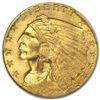 Image 1 : $2.50 Indian Gold Quarter Eagle - MS-65 NGC or PCGS