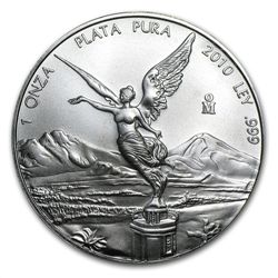 2010 1 oz Silver Mexican Libertad (Brilliant Uncirculat