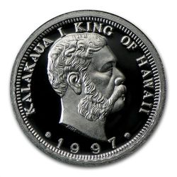 1997 1/20 oz Hawaiian Platinum King (Proof)