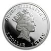 Image 1 : Tuvalu 2011 Proof Silver $1 Coral Protection - Pillar C