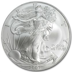 2007 Silver Eagle - MS-70 PCGS - First Strike - Registr