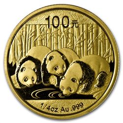 2013 1/4 oz Gold Chinese Panda (Sealed)