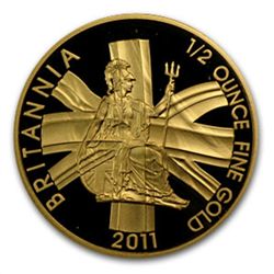 2011 1/2 oz Proof Gold Britannia PR-69 DCAM PCGS