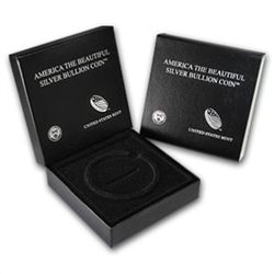 U.S. Mint Box - 5 oz Silver America the Beautiful
