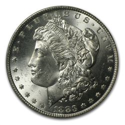 1883-CC Morgan Dollar - MS-64+ Plus PCGS