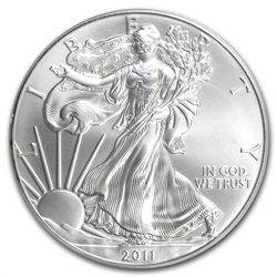 2011 Silver American Eagle - MS-69 PCGS - 25th Annivers