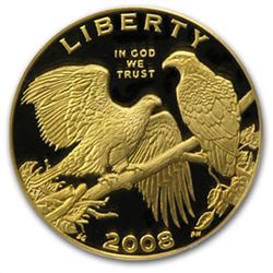 2008-W Bald Eagle - $5 Gold Commemorative - PR-70 DCAM