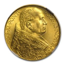 Vatican City 1933-34 100 Lire MS-64 NGC Jubilee