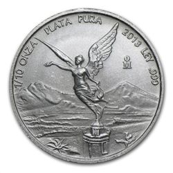 2013 1/10 oz Silver Libertad - Brilliant Uncirculated