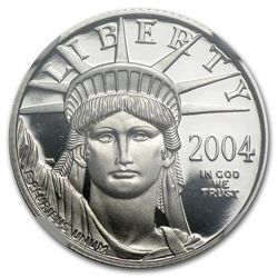 2004-W 1/10 oz Proof Platinum American Eagle PF-70 NGC