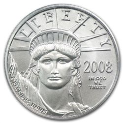 2008 1/4 oz Platinum American Eagle MS-70 PCGS