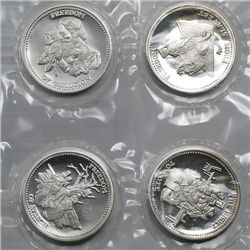 Johnson Matthey Freedom Series 1 oz Silver (Complete Se