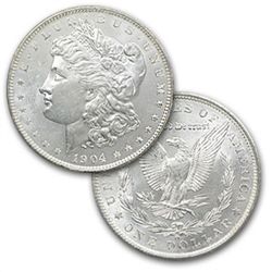 1904-O Morgan Dollar - Brilliant Uncirculated Roll 20 C