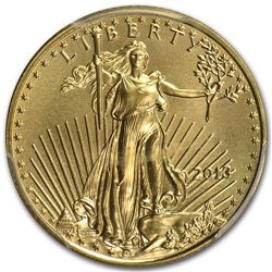 2013 1/10 oz Gold American Eagle MS-69 PCGS First Strik
