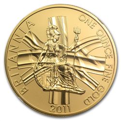 2011 1 oz Gold Britannia MS-70 NGC