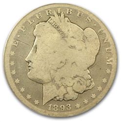 1893-S Morgan Dollar Almost Good-3 PCGS Low Ball Regist