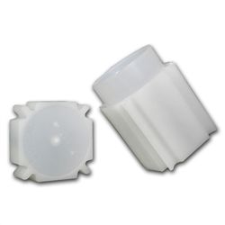 Heavy Duty Dollar (Silver/Ike) Size (SQUARE) Coin Tubes