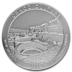 2012-P 5 oz Silver ATB Chaco Culture (w/ box &amp; CoA)