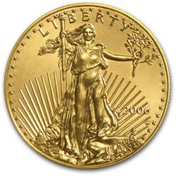 2006-W 1/10 oz Burnished Gold American Eagle MS-69 NGC