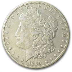 1889-CC Morgan Dollar - Extra Fine Details - Cleaned