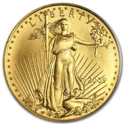 1 oz Gold American Eagle PCGS/NGC MS-69 (Random Year)