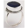 Image 1 : SAPPHIRE CORRUNDUM 29.16CTW ANTIQUE LOOKS .925 RING