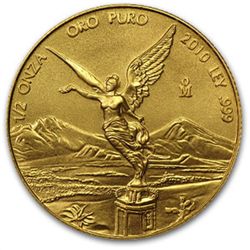 2010 1/2 oz Gold Mexican Libertad (Brilliant Uncirculat
