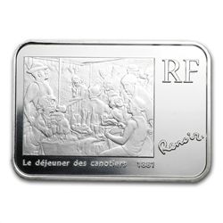 2009 5 Euro Silver Series of French Painters - Auguste