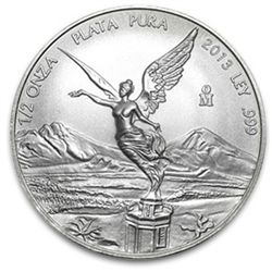 2013 1/2 oz Silver Libertad - Brilliant Uncirculated