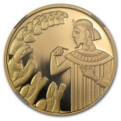 2000 Israel Joseph &amp; Brothers 1/2 oz Proof Gold PF-