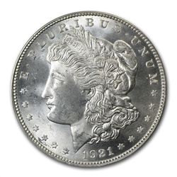 1921-D Morgan Dollar - MS-65 PCGS