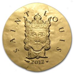 2012 1/4 oz Gold Proof Legendary Collection - Saint-Lou
