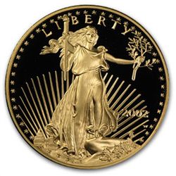 4-Coin Proof Gold American Eagle Set (Random Year, W/Bo