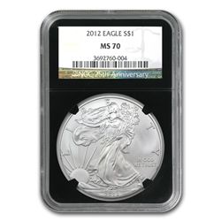 2012 Silver American Eagle (NGC MS-70)