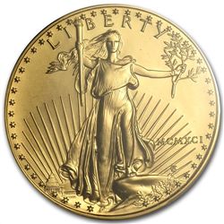 1991 1 oz Gold American Eagle MS-69 PCGS (World Trade C