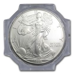 1996 Silver American Eagles - BU NGC - 20-Coin Sealed T